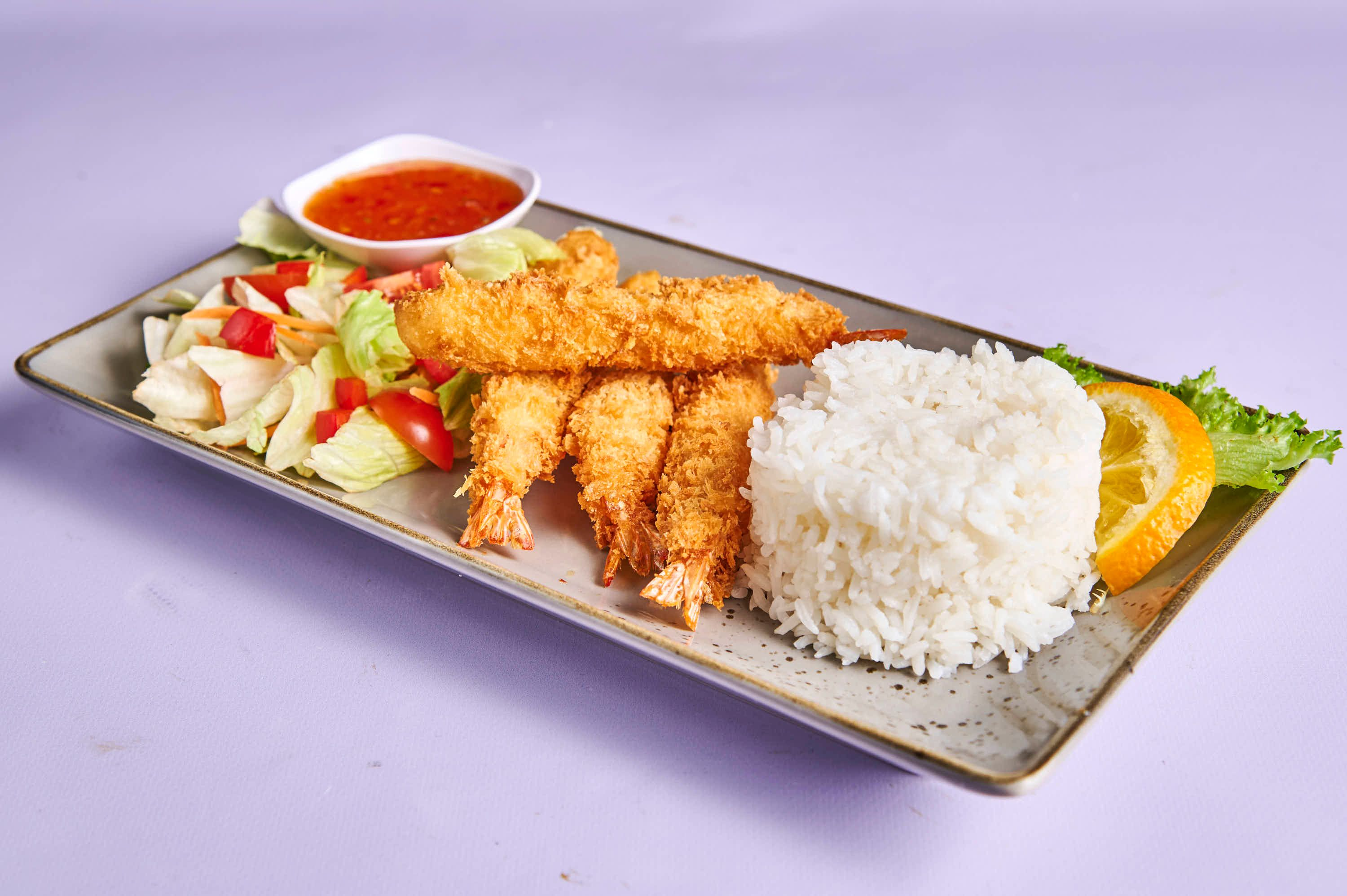 16. Innbakt Scampi